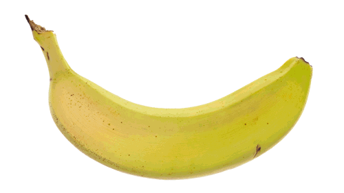 Ripening banana animation