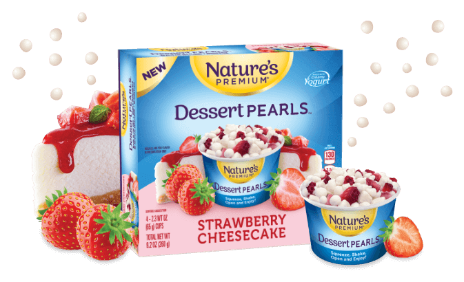 Dessert Pearls Strawberry Cheesecake