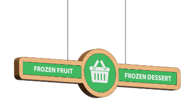 Find Nature's Premium in the Frozen Fruit and Frozen Dessert Sections