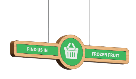 Find us in the Frozen Fruit Section