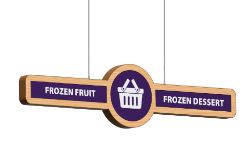 Find us in the Frozen Fruit and Frozen Dessert Sections